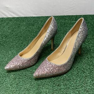 Marc Fisher Pink Sparkle Darreny heels women’s size 6.5 (OKPM-07-074)